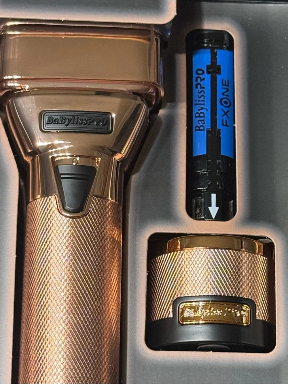 BaBylissPRO ROSEFX Cordless Trimmer in Rose Gold